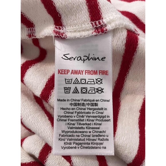 Seraphine Size Maternity Medium  Top Blouse Long Sleeve Breast Feeding Friendly - Picture 7 of 9